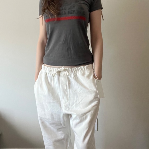 Hudson North Relaxed White Sweatpants – Women’s Size M (NWT) - Picture 5 of 8